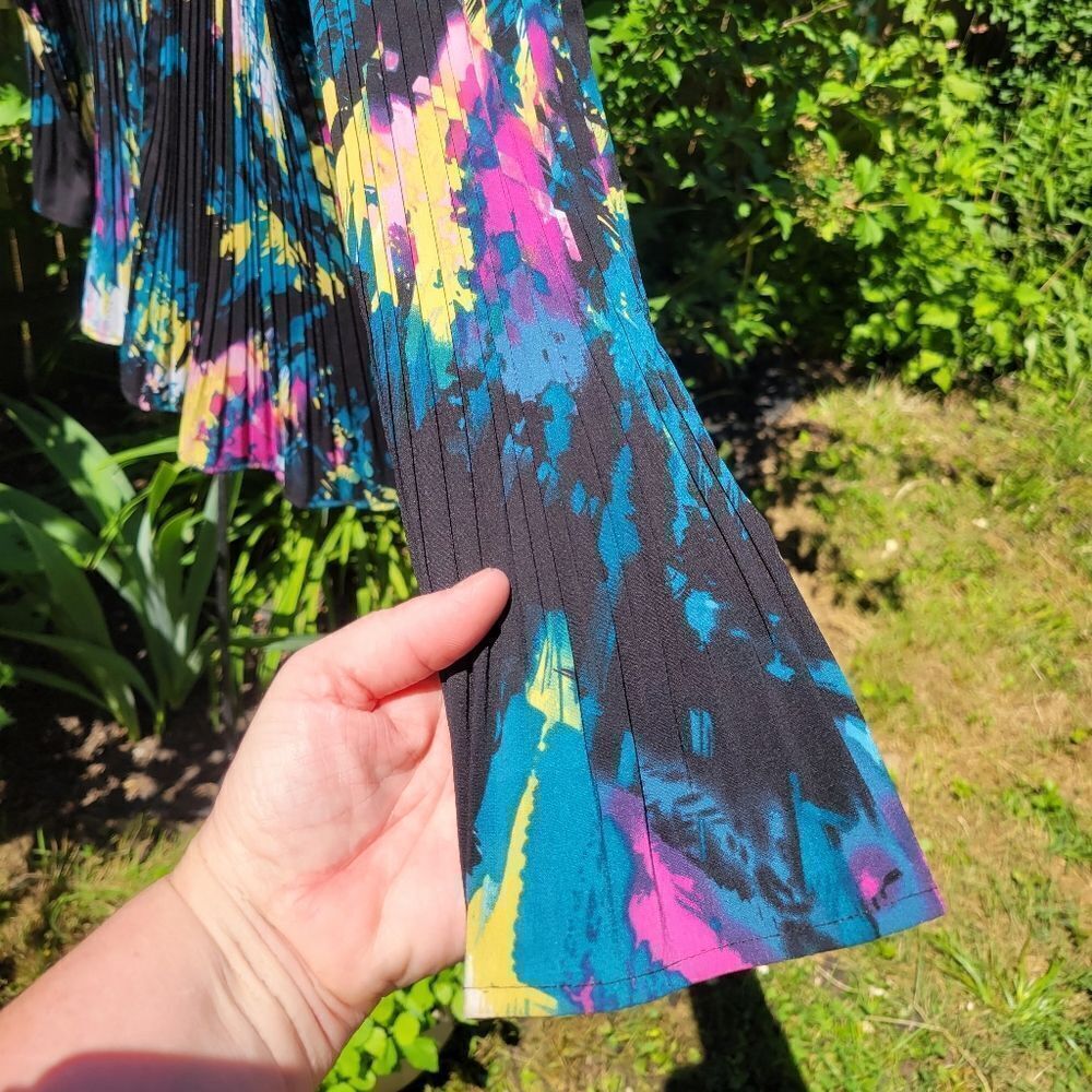 Multi Colored Button Down Blouse - image 5